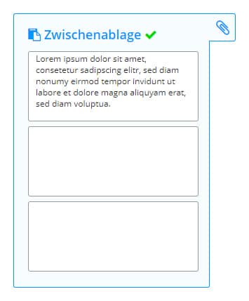 Zwischenablage verwenden